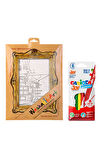 Washable Art 2'li Set | Vincent Van Gogh - Room At Arles, Carioca Joy 6'lı Boya Kalemi, 25x35 cm