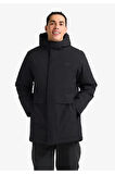 Jack Wolfskin COLD CAMP COAT M A65022-OUT CEKET BLACK ERKEK MONT