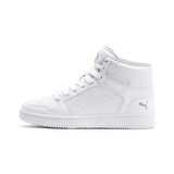 Puma Rebound Layup Lo Sl Jr  Spor Ayakkabı Beyaz Gri