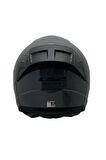 RAPID 2 NARDO GRİ KASK ŞEFFAF KASK CAMI HEDİYELİ