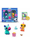 Seri 2 Papağan ve Kapibara LPS Minişler 2'li Figür Seti