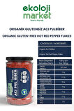 Organik Glutensiz Acı Pulbiber 80 Gr x3 / Organic Gluten-Free Hot Red Pepper Flakes 80 Gr x3