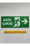 Acil Çıkış Tabelası Sağ Ok