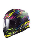 Storm 2 Power Mat Siyah-gökkuşağı Kask