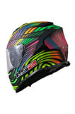 Storm 2 Power Mat Siyah-gökkuşağı Kask