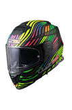 Storm 2 Power Mat Siyah-gökkuşağı Kask