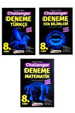 8.sınıf Challenger 3'lü Deneme Yeni
