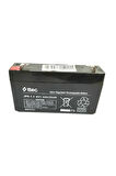 Ttec 6 Volt 1.3 Amper Kuru Akü 6v 1,3a Üretim Tarihi 2020.10