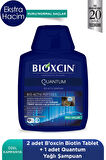 Bıoxcın Bıotın 5000 Mcg 60 Tablet + Quantum Şampuan 100 Ml