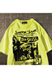 Grunge Karikatür Baskılı (unisex) T-shirt