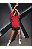 Unisex pamuk Oversize Boyfriend T-shirt