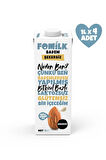Badem Sütü Glutensiz Bitkisel Bazlı Laktozsuz Vegan Şekersiz 1 L x 4 Adet
