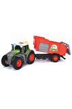 Dickie Fendt Farm Trailer Sesli ve Işıklı Traktör Römorklu