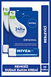 Nivea Essential Care Dudak Bakımı Stick 4.8 G x 2