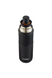 Thermal Bardaklı Çelik Termos 740ml Siyah