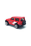 1/64 Ölçek Tekli Regular Arabalar HKG47 Mud Studs / Mitsubishi Pajero Evolution Kırmızı
