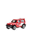 1/64 Ölçek Tekli Regular Arabalar HKG47 Mud Studs / Mitsubishi Pajero Evolution Kırmızı