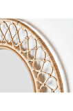 GRINSBOL Rattan 55 cm Duvar Aynası Dekorasyon