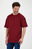 Azurco Oversize Düz Siyah Tshirt