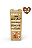 Fındık Sütü Glutensiz Bitkisel Bazlı Laktozsuz Vegan 1 L x 6 Adet