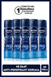 Nivea Fresh Active Erkek Deodorant 150 ml X5