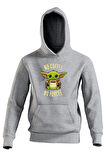 Unisex Siyah Oversize Sweatshirt