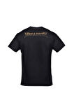 Unisex Siyah Megadeth Rust In Peace Baskılı Tshirt