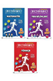 6.Sınıf Kondisyon Matematik Deneme + Fen Bilimleri + Türkçe Deneme Seti (3 Kitap)