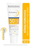 M LIGHT SPF50+ DARK SKIN PROTECTIVE HIGH PROTECTION- COLORED FACE SUNSCREEN 40 ML GKHAİR384