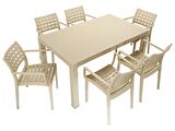 Mandella Wood 90x150 Cafe Koltuk Masa Takımı ÇÖLBEJİ