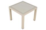 Mandella 90x90 Elit Rattan Masa (Camlı) ÇÖLBEJİ