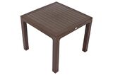 Mandella 90x90 Elit Rattan Masa KAHVERENGİ
