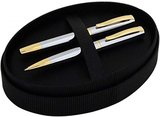 Steelpen Capital Serisi 282 Gold Krom Dolma Kalem+ Tükenmez Kalem