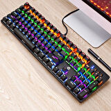 Hp Gk100F Mekanik Gaming Oyuncu Klavye Mavi Switch İngilizce Q