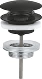 Grohe Bas-Aç Sifon Tapa Takımı Mat Siyah - 1024642430