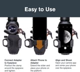 Celestron - Nexyz - Teleskop Için 3 Eksenli Evrensel Akıllı Telefon Adaptörü - Digiscoping Akıllı Te