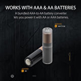 Asus Tuf Gaming M4 Kablosuz Optik Oyun Faresi (Kablosuz, Çift Elli, 12.000 Dpi Sensör, Dpi Tuşu, Aur