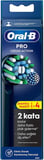 Oral-B Cross Action X-Filament Siyah Şarjlı Diş Fırçası Yedek Başlığı 4 Adet
