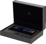 Steelpen World Serisi 2716 Mavi Dolma Kalem+Tükenmez Kalem Seti