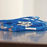 Rhinopro Isıyla Küçülen Şerit19Mmx1,5M Beyaz/Siyah