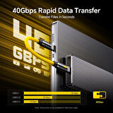 Aohi 240W 8'I 1 Arada Usb C Kablo Ve Yıldırım Kablo Seti, Geleceğin Pd3.1 Tip C Hızlı Şarj Kablosu V