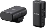 Sony Ecm-W3S | Akış, Podcast Ve Toplantılar Için Kablosuz Mikrofon Sistemi, Tek Mikrofon Için, Siyah