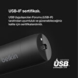 Belkin Boostcharge 30W Hızlı Araç Şarj Cihazı, Usb-C Güç Dağıtım Portlu Kompakt Tasarım, Iphone 16,