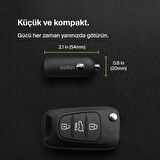 Belkin Boostcharge 30W Hızlı Araç Şarj Cihazı, Usb-C Güç Dağıtım Portlu Kompakt Tasarım, Iphone 16,