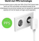 Belkin 37W 25W Usb-C Pd Pps+12W Usb-A Şarj Cihazı