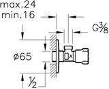 Artema Ara Musluk A45237, Krom