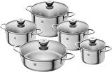 Zwilling 5 Parça Tencere Seti, Paslanmaz Çelik, 5 Parça, Gümüş Rengi