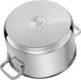 Zwilling Quadro Tencere Seti, Paslanmaz Çelik Ve Cam, Metalik Gri