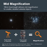 Celestron 93425 X-Cel Lx Serisi - 1.25'' Mercek, 18 Mm