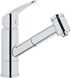 Artema Harmony Xl A42147 Pull-Out Eviye Bataryası, 8 Litre/Dk Akış Hızı, Uzayabilen El Duşu, Krom